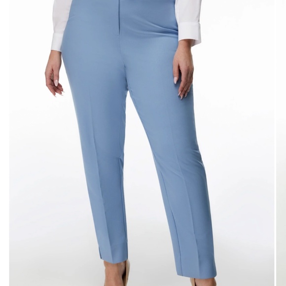 Laura Petites City Fit Slim Leg Pants Size 14 Inseam 28" - Picture 2 of 7